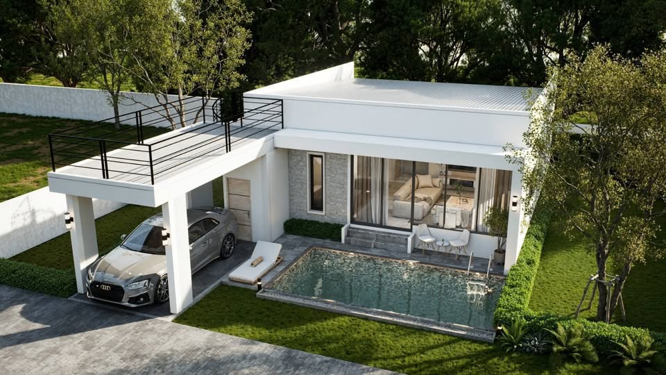 Luxury Modern Pool Villa - Villa for Sale in แม่น้ำ ซอย 4, เกาะสมุย, Koh Samui