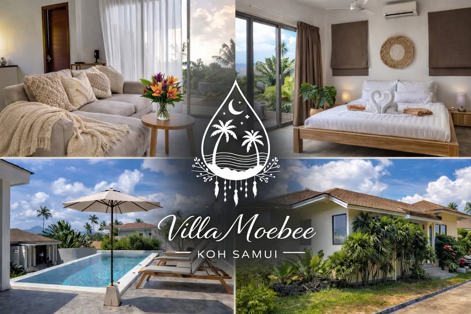 Villa Moebee – 6-Month Long-Term Rental – Ko Samui - Villa for Rent in Ko Samui (between Lamai and Hua Thanon – Orchid Residence), Koh Samui