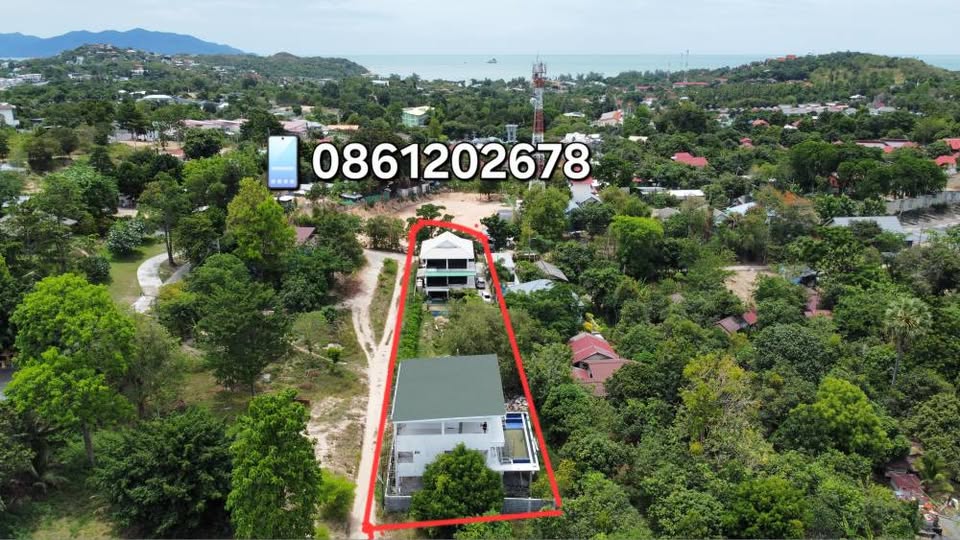 Land for sale with 2 houses on Koh Samui
