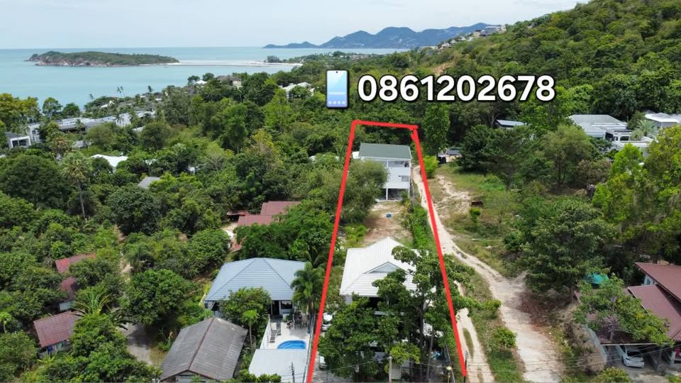 Land for sale with 2 houses on Koh Samui
